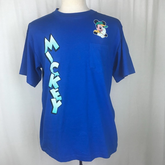 Disney Other - Vintage Mickey Mouse Hip Hop T Shirt Men XL